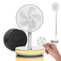 Ventilador Plegable Extensible con Mando a Distancia, 48h de Autonomía