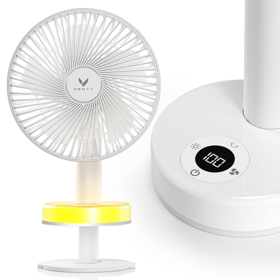 Ventilador de Clip Portátil, Batería de 5000 mAh